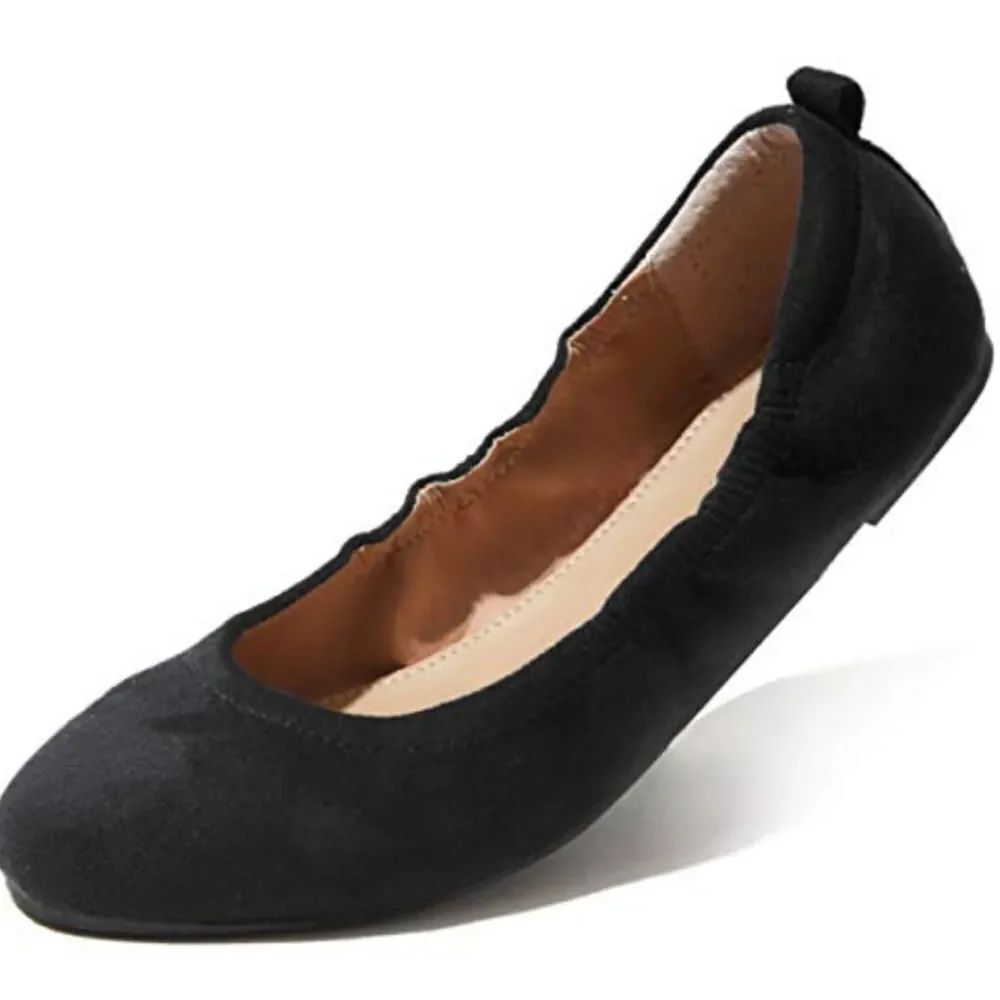 BRAND NEW HERSTYLE CONFORTABLE SOFT ROUND TOE FLAT SLIP-ON LOAFER SHOES